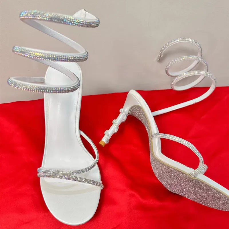 Luxury Snake High Heels